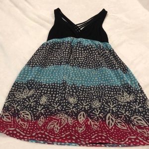 Roxy strap back dress